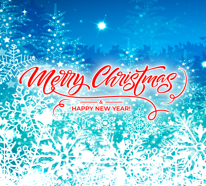 Merry Christmas and a Happy New Year 2026!